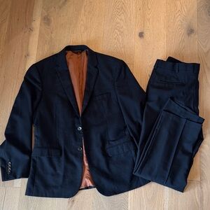 Jos A Bank Black Men's Suit